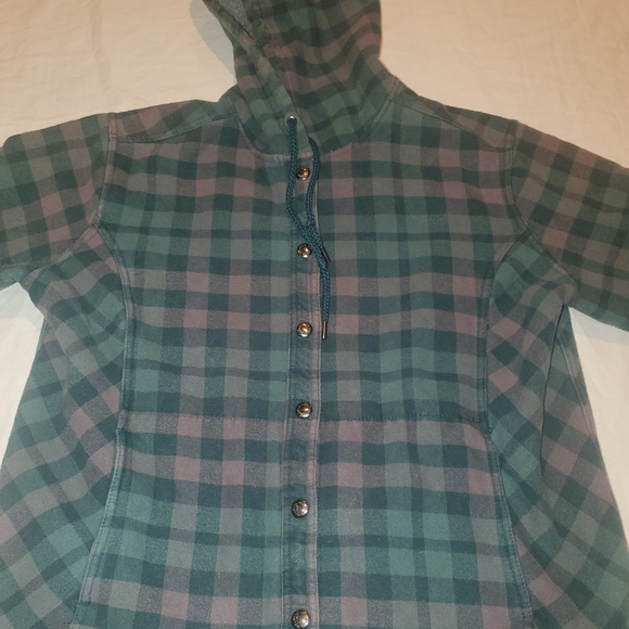 WOLVERINE HEYENNE BONDED SHERPA SHIRT JACKET Plaid - Picture 3 of 8